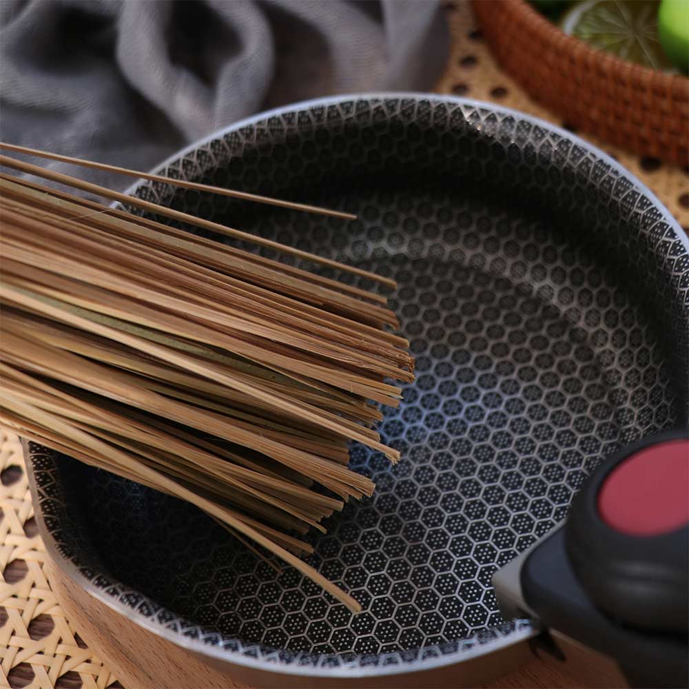 Dish Brush Bamboo - Ev Tipi Doğal Bambu Geleneksel Wok