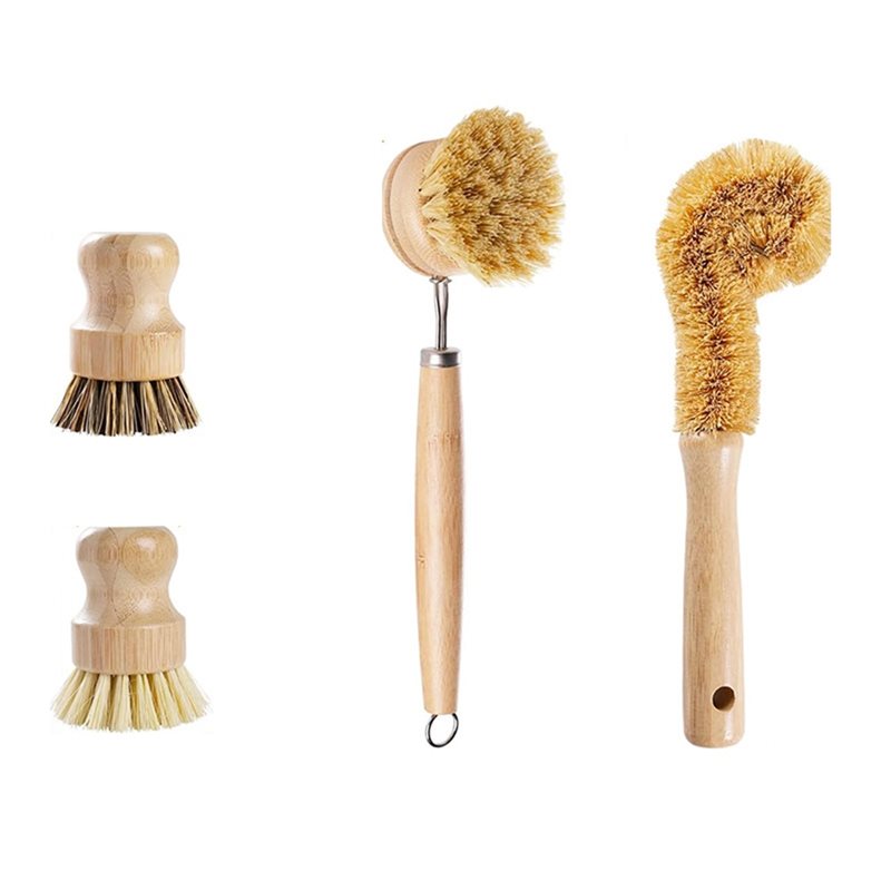 ABNL Ergonomik Ahşap Saplı 4 P - Dish Brush Bamboo incelemesi ve fiyatı